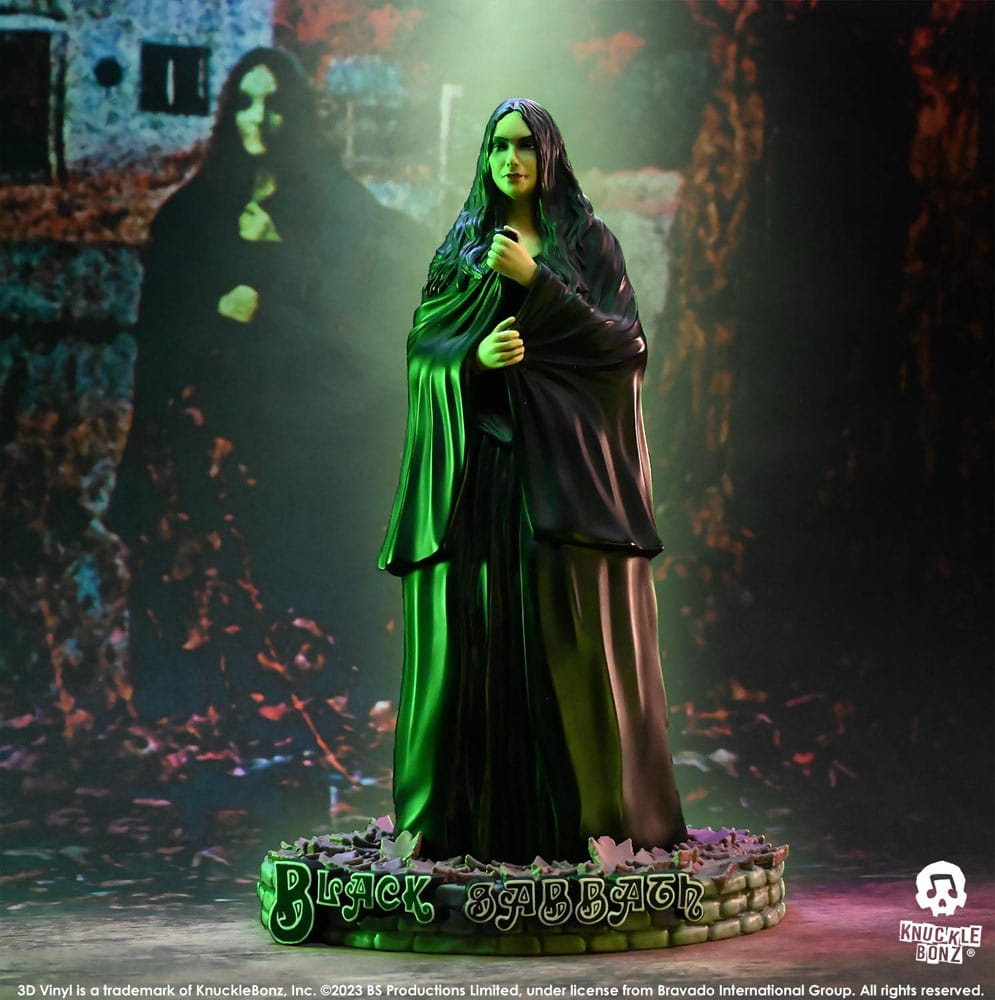 Black Sabbath 3D Vinyl Statue Witch (1st Album) 22cm - Scale Statue - Knucklebonz - Hobby Figures UK