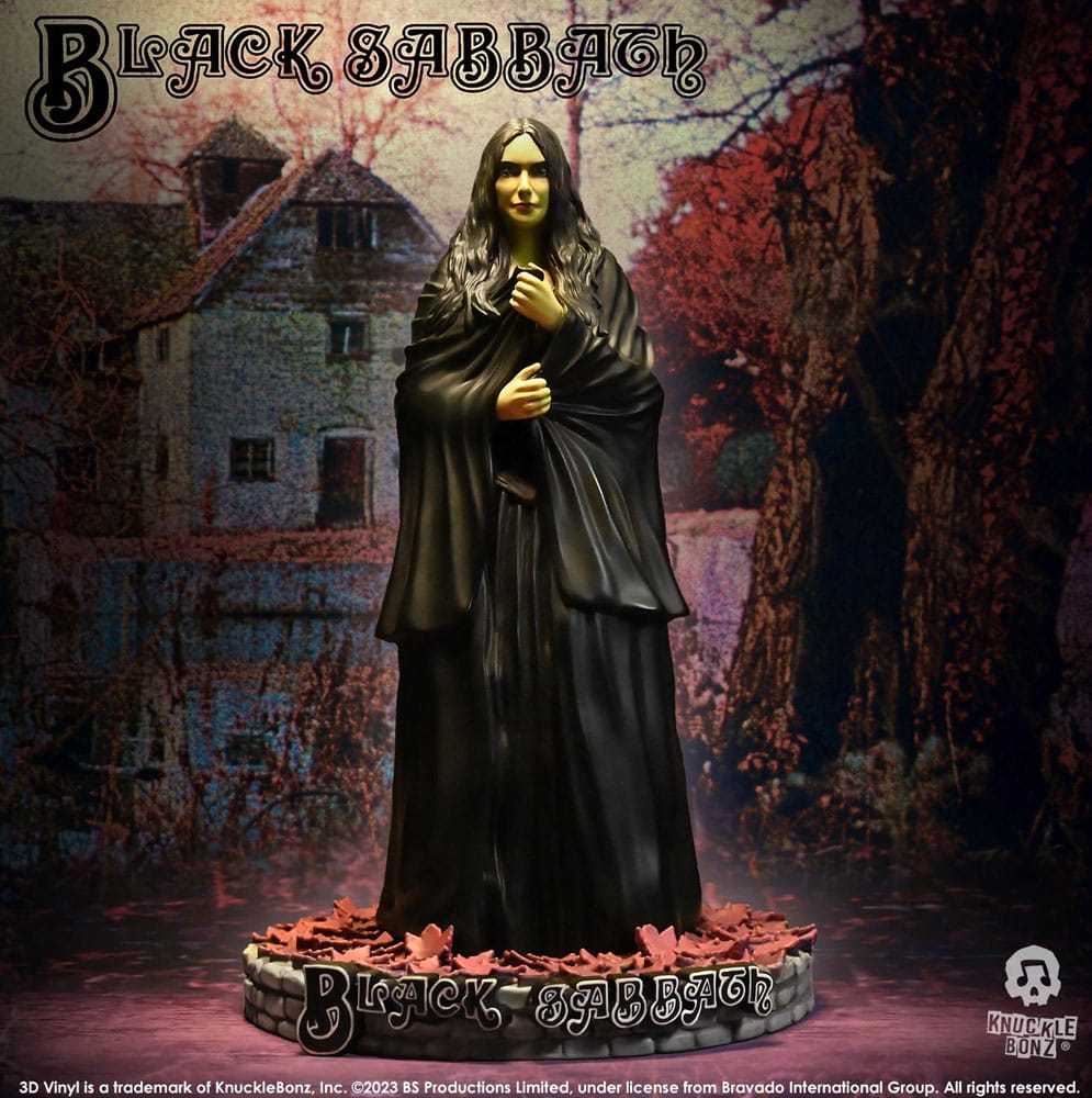 Black Sabbath 3D Vinyl Statue Witch (1st Album) 22cm - Scale Statue - Knucklebonz - Hobby Figures UK