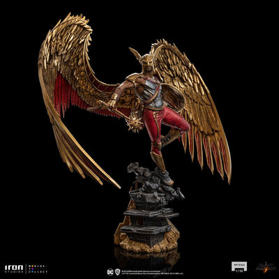 Black Adam Art Scale Statue 1/10 Hawkman 36cm - Scale Statue - Iron Studios - Hobby Figures UK