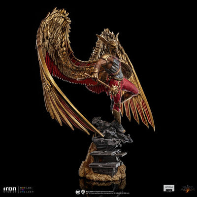 Black Adam Art Scale Statue 1/10 Hawkman 36cm - Scale Statue - Iron Studios - Hobby Figures UK