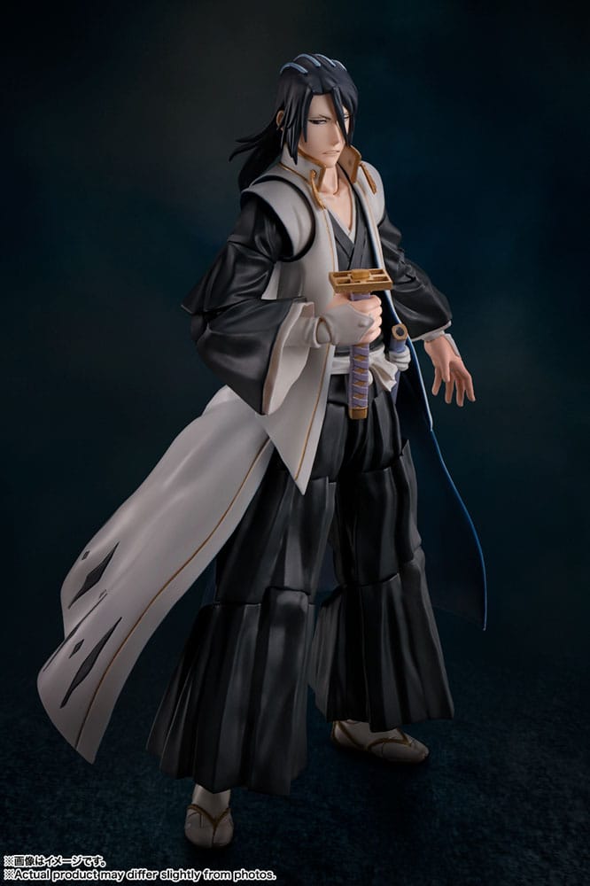 Bleach: Thousand-Year Blood War S.H. Figuarts Action Figure Byakuya Kuchiki 16cm - Action Figures - Bandai Tamashii Nations - Hobby Figures UK