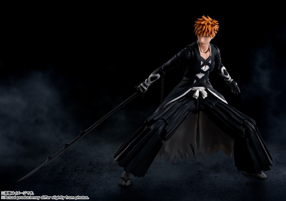 Bleach S.H. Figuarts Action Figure Ichigo Kurosaki Bankai / Ten Chain Zangetsu 15cm - Action Figures - Bandai Tamashii Nations - Hobby Figures UK