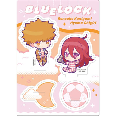 Blue Lock Acrylic Stand Buddycolle Good Night Ver. 2 Rensuke Kunigami & Hyoma Chigiri 14cm - Mini Figures - Megahouse - Hobby Figures UK