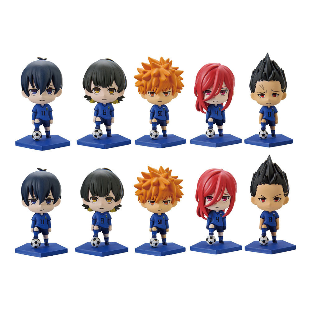 Blue Lock Mini Figures 10-Pack Vol. 1 5cm - Mini Figures - Aoshima - Hobby Figures UK