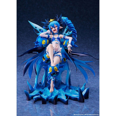 Bombergirl PVC Statue 1/7 Aqua Lewysia Aquablue Vampire Negligee Ver. 25cm - Scale Statue - Amakuni - Hobby Figures UK