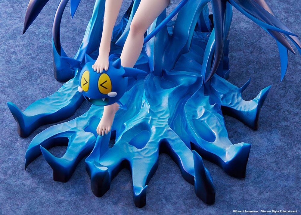 Bombergirl PVC Statue 1/7 Aqua Lewysia Aquablue Vampire Negligee Ver. 25cm - Scale Statue - Amakuni - Hobby Figures UK