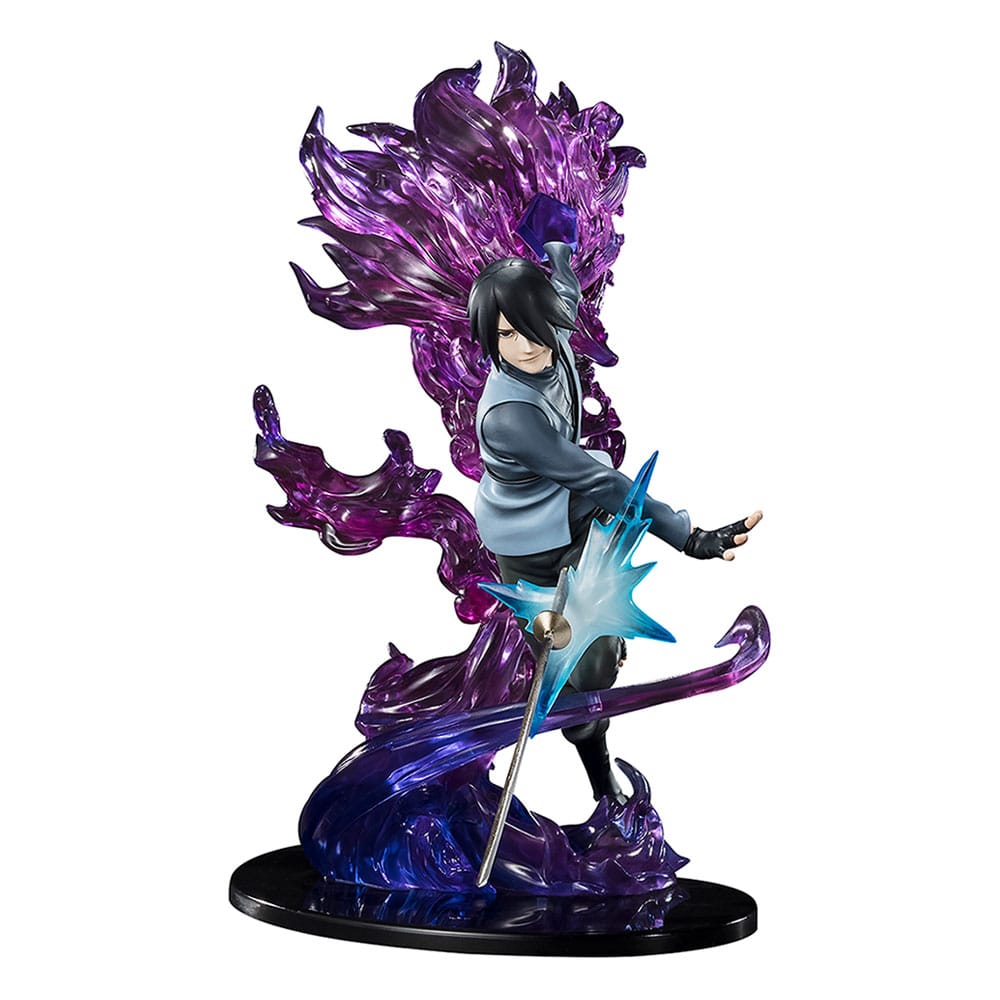 Boruto: Naruto Next Generation FiguartsZERO PVC Statue Sasuke Uchiha (Boruto) Kizuna Relation 24cm - Scale Statue - Bandai Tamashii Nations - Hobby Figures UK