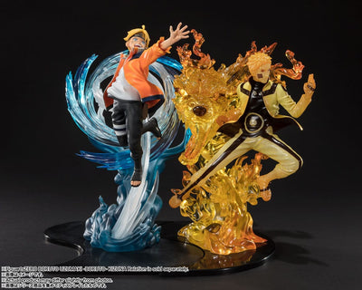 Boruto: Naruto Next Generation FiguartsZERO PVC Statue Naruto Uzumaki (Boruto) Kizuna Relation 21cm - Scale Statue - Bandai Tamashii Nations - Hobby Figures UK