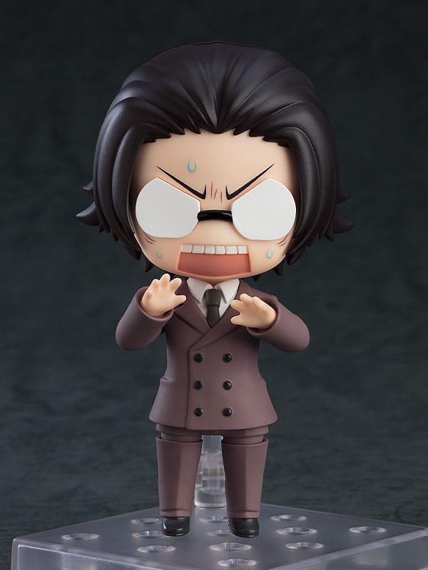 Bungo Stray Dogs Nendoroid Action Figure Ango Sakaguchi  10cm - Mini Figures - Orange Rouge - Hobby Figures UK