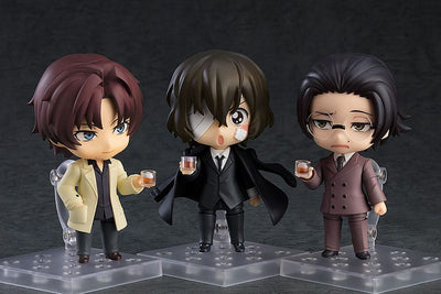 Bungo Stray Dogs Nendoroid Action Figure Ango Sakaguchi  10cm - Mini Figures - Orange Rouge - Hobby Figures UK