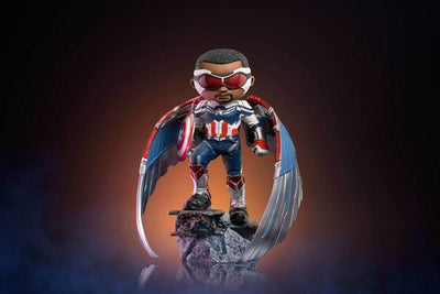 Captain America Mini Co. PVC Figure Sam Wilson 17cm - Mini Figures - Iron Studios - Hobby Figures UK