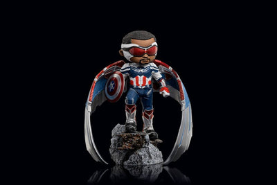 Captain America Mini Co. PVC Figure Sam Wilson 17cm - Mini Figures - Iron Studios - Hobby Figures UK