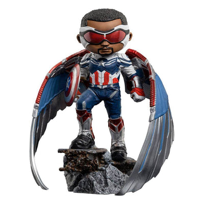 Captain America Mini Co. PVC Figure Sam Wilson 17cm - Mini Figures - Iron Studios - Hobby Figures UK