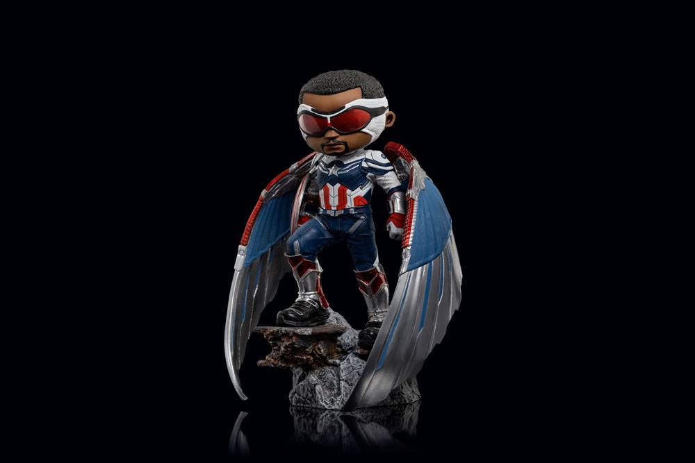 Captain America Mini Co. PVC Figure Sam Wilson 17cm - Mini Figures - Iron Studios - Hobby Figures UK