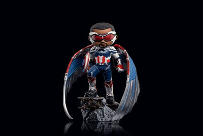 Captain America Mini Co. PVC Figure Sam Wilson 17cm - Mini Figures - Iron Studios - Hobby Figures UK