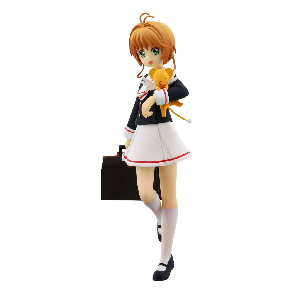 Card Captor Sakura Clear Card Special PVC Statue Tomoeda Junior High School Uniform 17cm