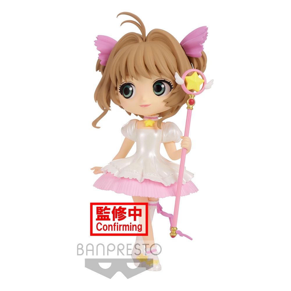 Cardcaptor Sakura Sakura Card Q Posket Mini Figure Sakura Kinomoto Ver. B 14cm - Mini Figures - Banpresto - Hobby Figures UK