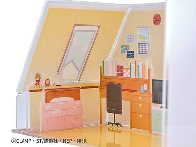 Cardcaptor Sakura: Clear Card Acrylic Diorama Background (Sakura's Bedroom) - Action Figures - Good Smile Company - Hobby Figures UK