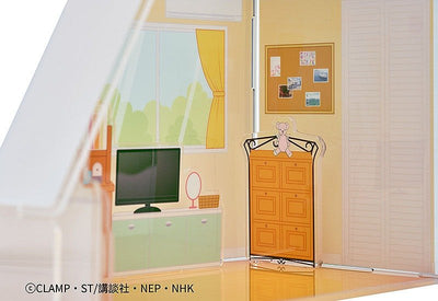 Cardcaptor Sakura: Clear Card Acrylic Diorama Background (Sakura's Bedroom) - Action Figures - Good Smile Company - Hobby Figures UK