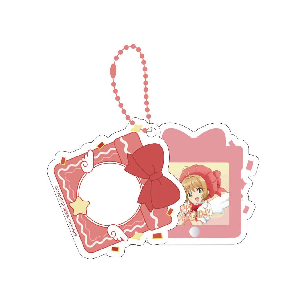 Cardcaptor Sakura: Clear Card Keychain Sakura's Birthday A - Apparel & Accessories - Good Smile Company - Hobby Figures UK