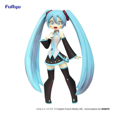 Hatsune Miku CartoonY PVC Statue Hatsune Miku 16cm - Scale Statue - Furyu - Hobby Figures UK
