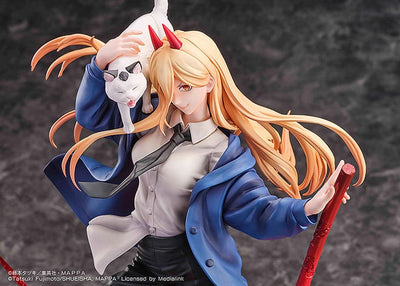 Chainsaw Man Statue 1/7 Power & Meowy 28cm - Scale Statue - Sega - Hobby Figures UK