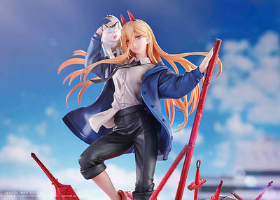 Chainsaw Man Statue 1/7 Power & Meowy 28cm - Scale Statue - Sega - Hobby Figures UK