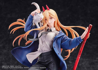 Chainsaw Man Statue 1/7 Power & Meowy 28cm - Scale Statue - Sega - Hobby Figures UK