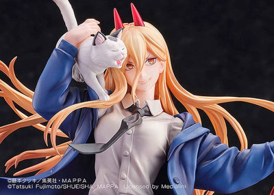 Chainsaw Man Statue 1/7 Power & Meowy 28cm - Scale Statue - Sega - Hobby Figures UK