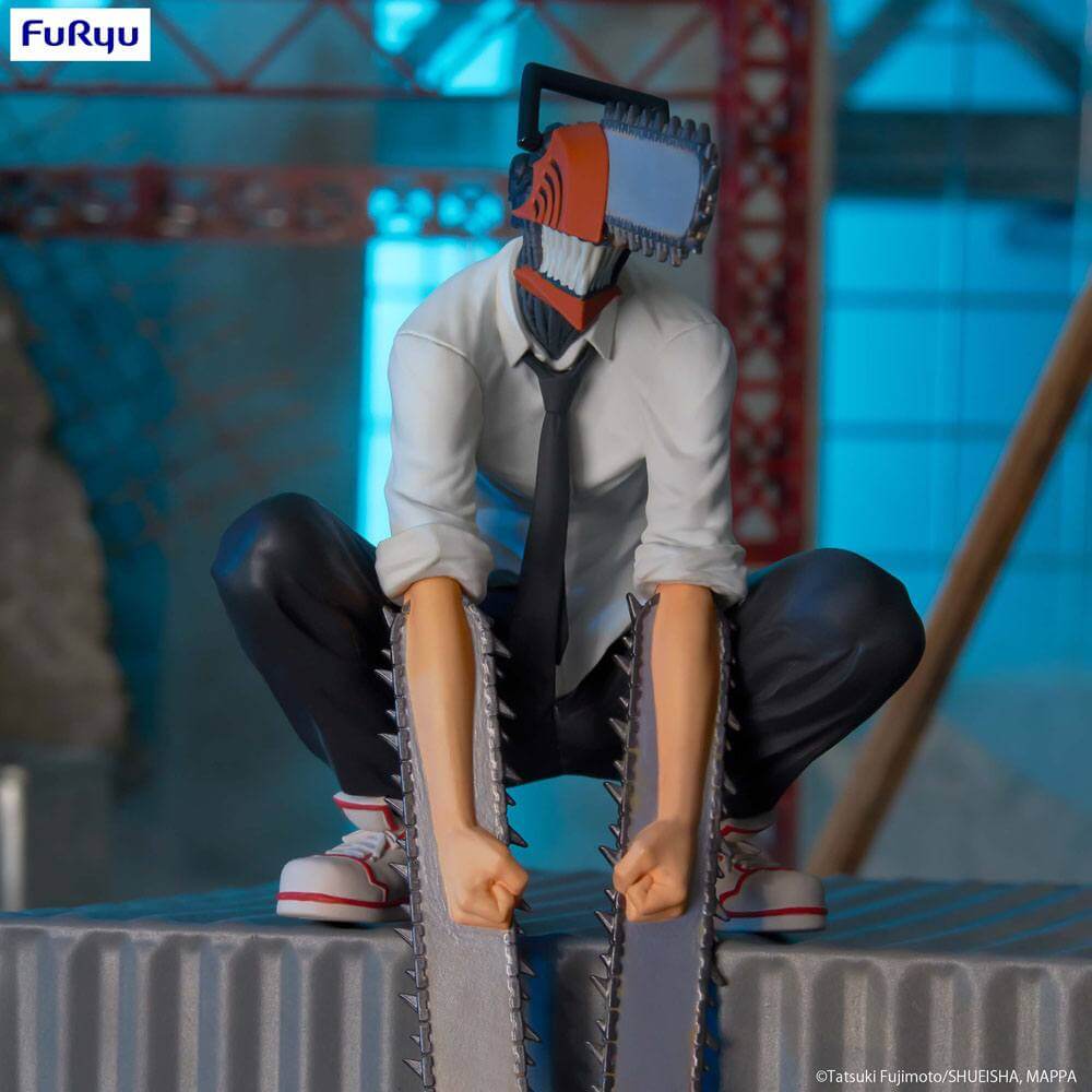 Chainsaw Man Noodle Stopper PVC Statue Chainsaw Man 14cm - Scale Statue - Furyu - Hobby Figures UK