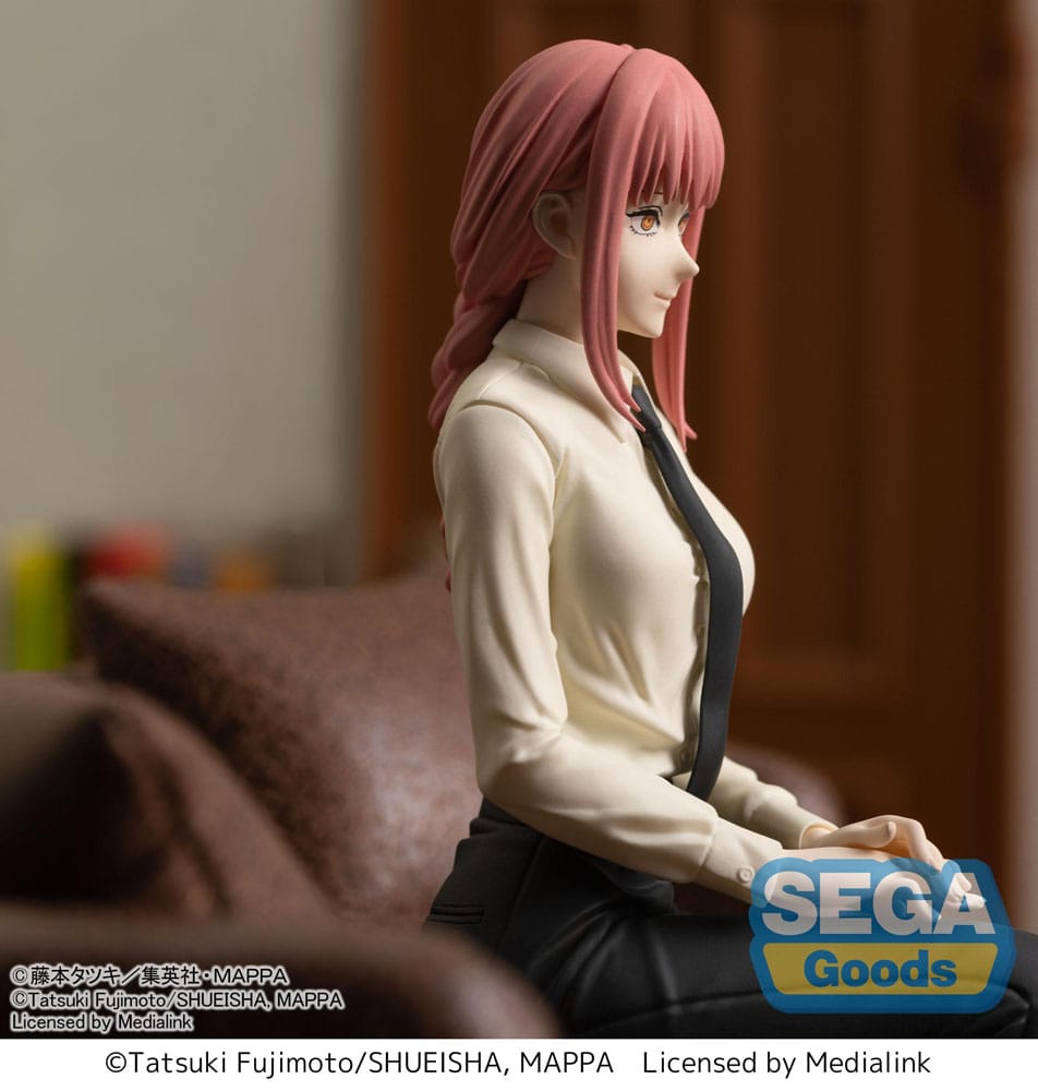 Chainsaw Man PM Perching PVC Statue Makima 14cm - Scale Statue - Sega - Hobby Figures UK
