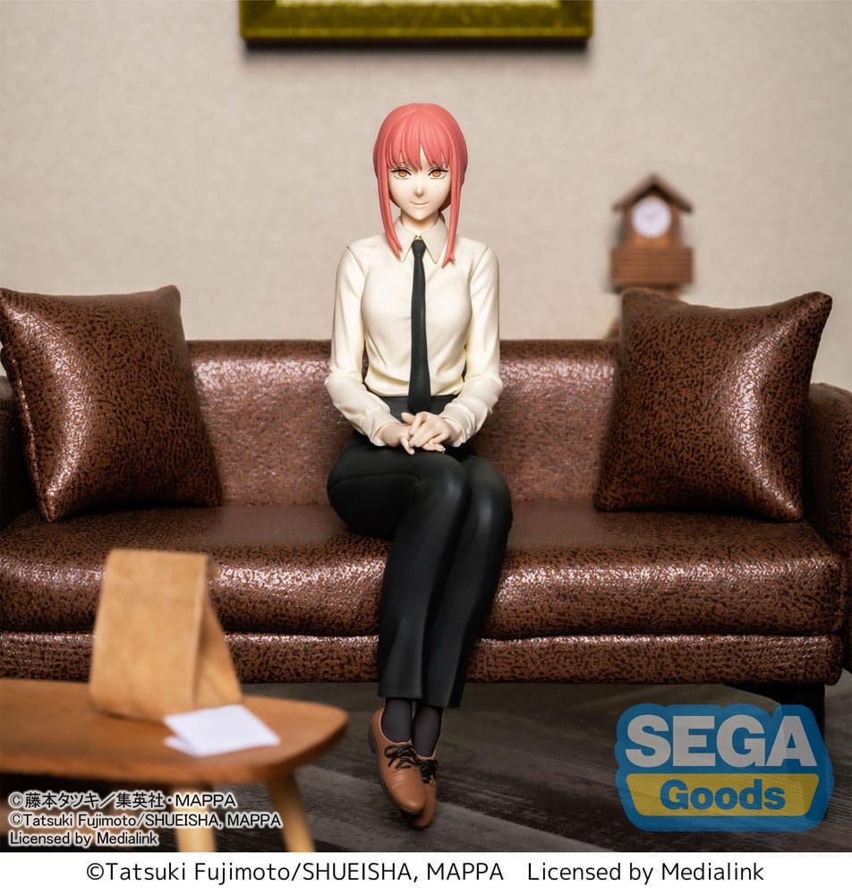 Chainsaw Man PM Perching PVC Statue Makima 14cm - Scale Statue - Sega - Hobby Figures UK