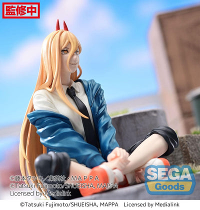Chainsaw Man PM Perching PVC Statue Power 9cm - Scale Statue - Sega - Hobby Figures UK