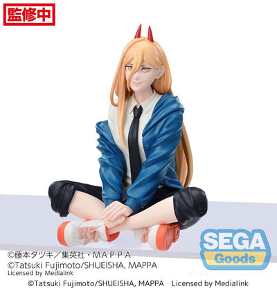 Chainsaw Man PM Perching PVC Statue Power 9cm - Scale Statue - Sega - Hobby Figures UK