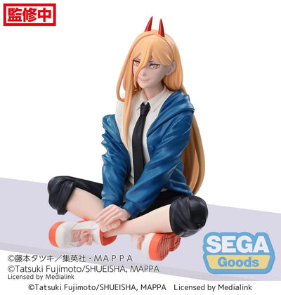 Chainsaw Man PM Perching PVC Statue Power 9cm - Scale Statue - Sega - Hobby Figures UK