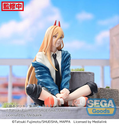 Chainsaw Man PM Perching PVC Statue Power 9cm - Scale Statue - Sega - Hobby Figures UK