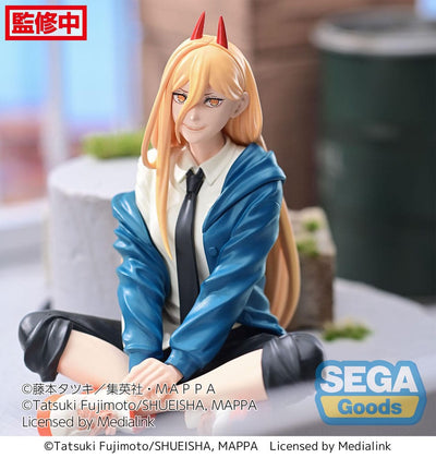 Chainsaw Man PM Perching PVC Statue Power 9cm - Scale Statue - Sega - Hobby Figures UK