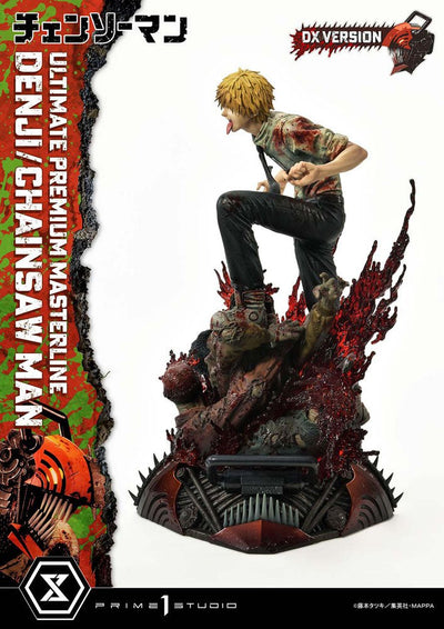 Chainsaw Man PVC Statue 1/4 Denji Deluxe Version 57cm - Scale Statue - Prime 1 Studio - Hobby Figures UK