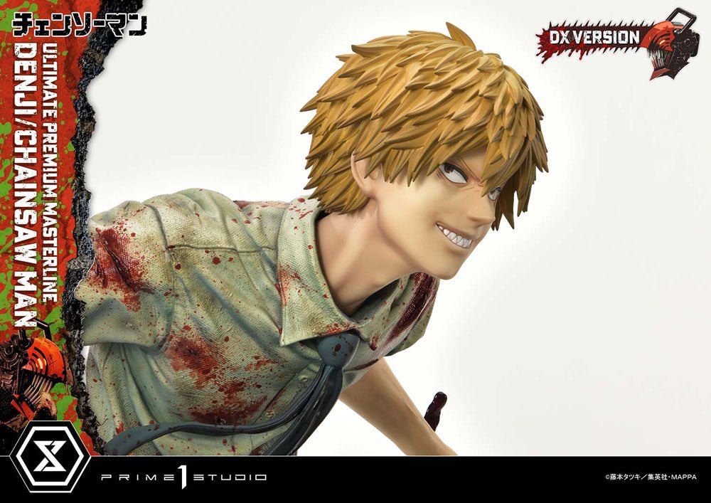 Chainsaw Man PVC Statue 1/4 Denji Deluxe Version 57cm - Scale Statue - Prime 1 Studio - Hobby Figures UK