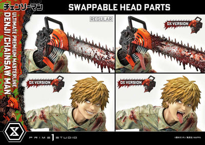 Chainsaw Man PVC Statue 1/4 Denji Deluxe Version 57cm - Scale Statue - Prime 1 Studio - Hobby Figures UK
