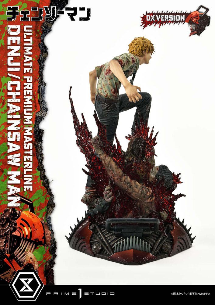 Chainsaw Man PVC Statue 1/4 Denji Deluxe Version 57cm - Scale Statue - Prime 1 Studio - Hobby Figures UK