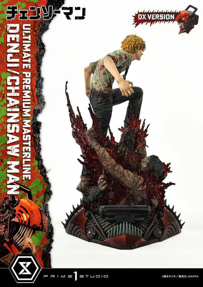 Chainsaw Man PVC Statue 1/4 Denji Deluxe Version 57cm - Scale Statue - Prime 1 Studio - Hobby Figures UK