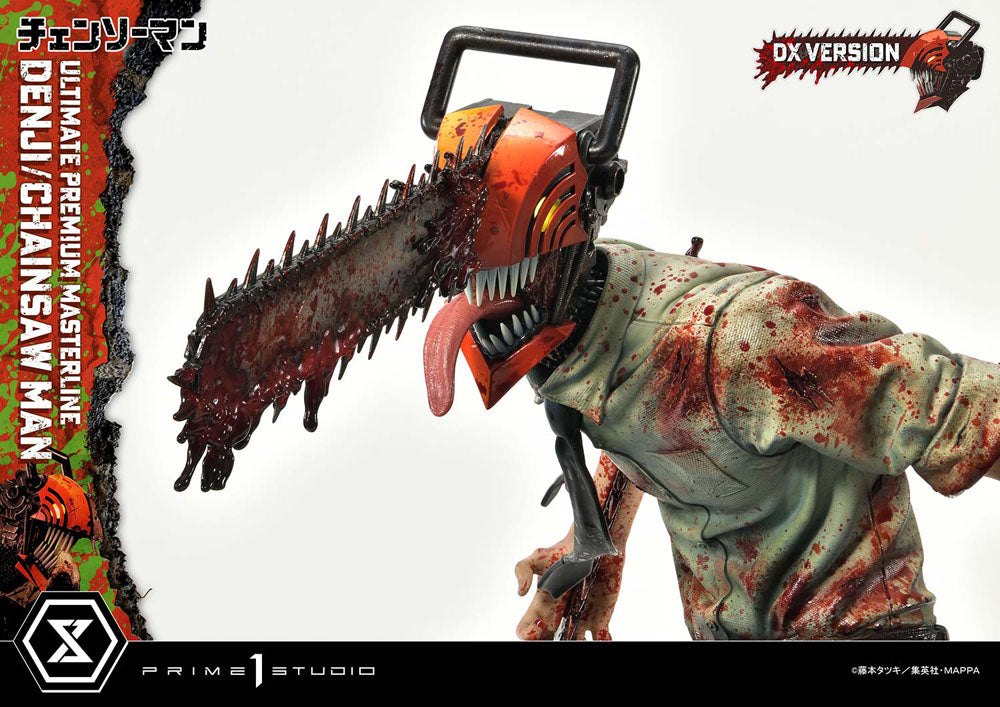 Chainsaw Man PVC Statue 1/4 Denji Deluxe Version 57cm - Scale Statue - Prime 1 Studio - Hobby Figures UK