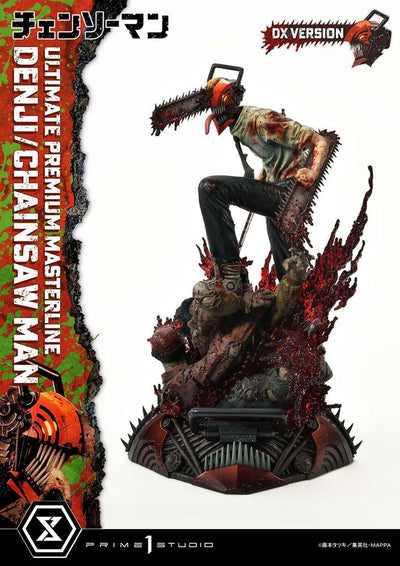 Chainsaw Man PVC Statue 1/4 Denji Deluxe Version 57cm - Scale Statue - Prime 1 Studio - Hobby Figures UK