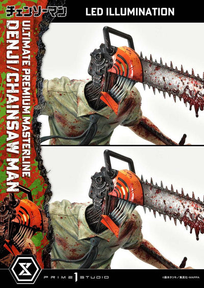 Chainsaw Man PVC Statue 1/4 Denji Deluxe Version 57cm - Scale Statue - Prime 1 Studio - Hobby Figures UK
