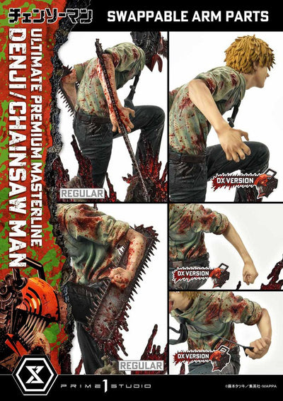 Chainsaw Man PVC Statue 1/4 Denji Deluxe Version 57cm - Scale Statue - Prime 1 Studio - Hobby Figures UK