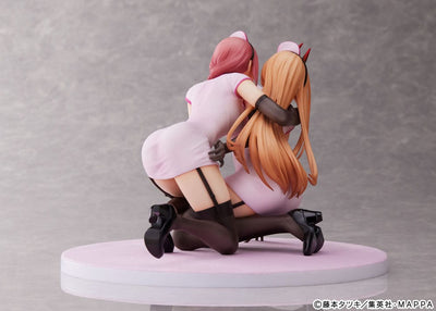 Chainsaw Man PVC Statue 1/7 Power & Makima Nurse Ver. 14cm - Scale Statue - Furyu - Hobby Figures UK