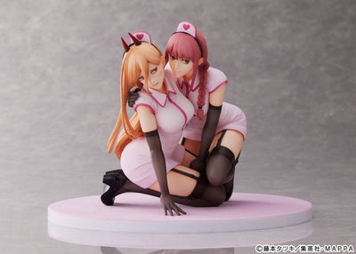 Chainsaw Man PVC Statue 1/7 Power & Makima Nurse Ver. 14cm - Scale Statue - Furyu - Hobby Figures UK