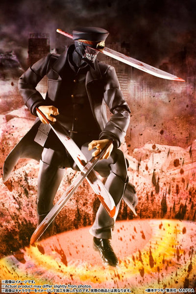 Chainsaw Man S.H. Figuarts Action Figure Samurai Sword (Katana Man) 17cm - Action Figures - Bandai Tamashii Nations - Hobby Figures UK