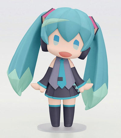 Character Vocal Series 01: Hatsune Miku HELLO! GOOD SMILE Action Figure Hatsune Miku 10cm - Mini Figures - Good Smile Company - Hobby Figures UK
